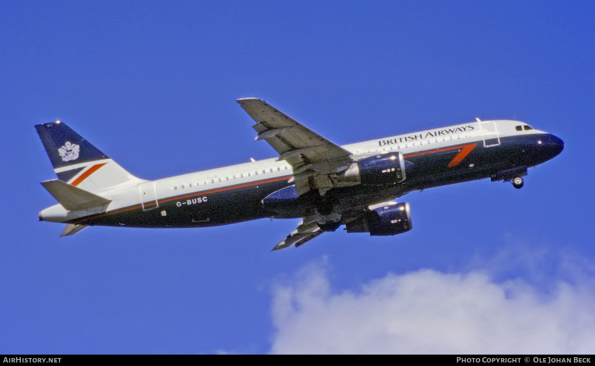 Aircraft Photo of G-BUSC | Airbus A320-111 | British Airways | AirHistory.net #684326