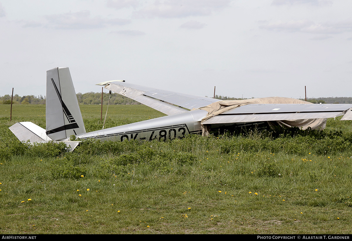 Aircraft Photo of OK-4803 | Let L-13 Blanik | AirHistory.net #684351