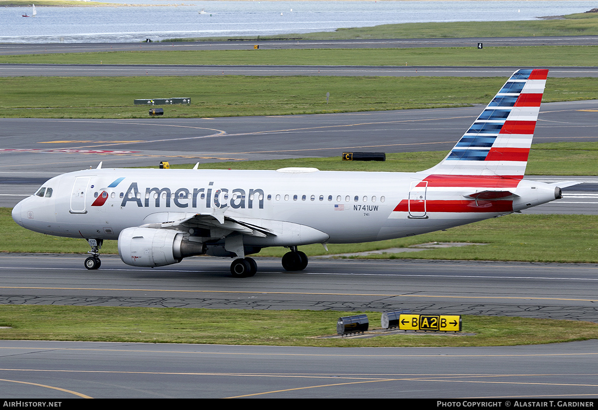 Aircraft Photo of N741UW | Airbus A319-112 | American Airlines | AirHistory.net #684366