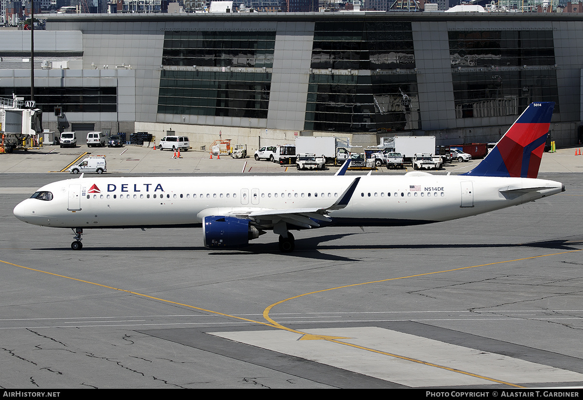 Aircraft Photo of N514DE | Airbus A321-271NX | Delta Air Lines | AirHistory.net #684368
