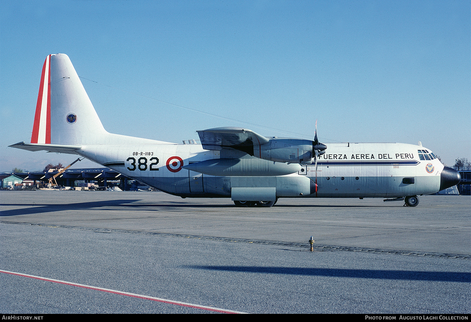 Aircraft Photo of 382 / OB-R-1183 | Lockheed L-100-20 Hercules (382E) | Peru - Air Force | AirHistory.net #684383