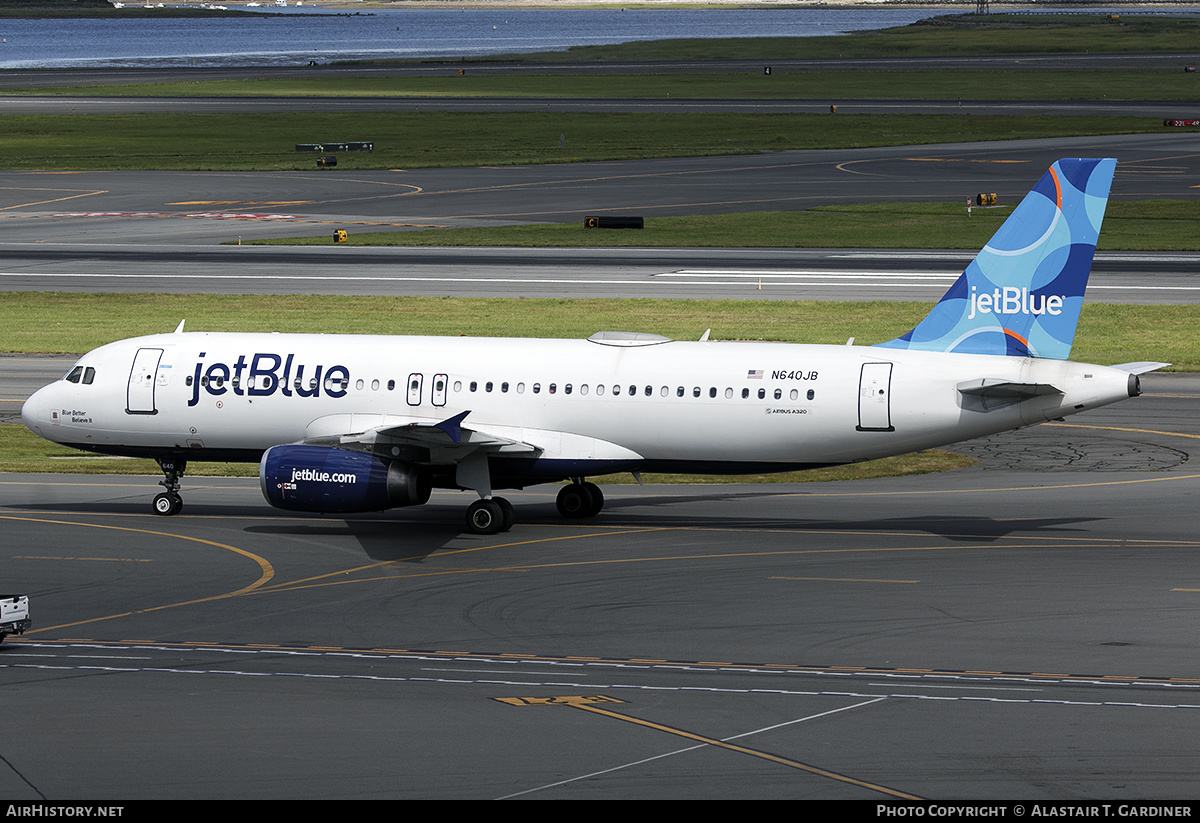 Aircraft Photo of N640JB | Airbus A320-232 | JetBlue Airways | AirHistory.net #684384
