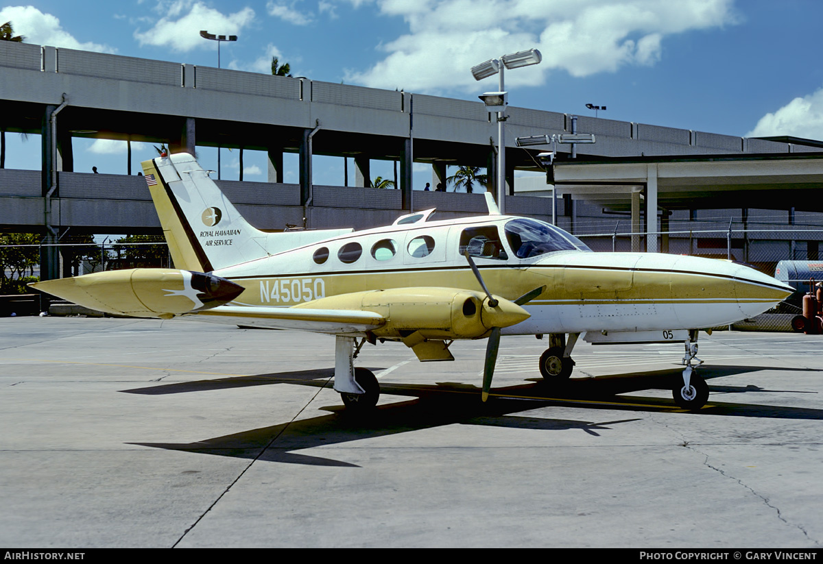 Aircraft Photo of N4505Q | Cessna 402A | Royal Hawaiian Air Service | AirHistory.net #684386