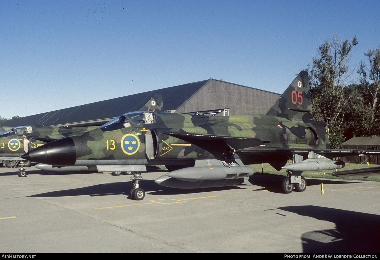 Aircraft Photo of 37305 | Saab JA37 Viggen | Sweden - Air Force | AirHistory.net #684389