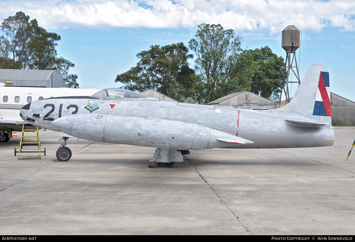 Aircraft Photo of 213 | Lockheed F-80C Shooting Star | Uruguay - Air Force | AirHistory.net #684396