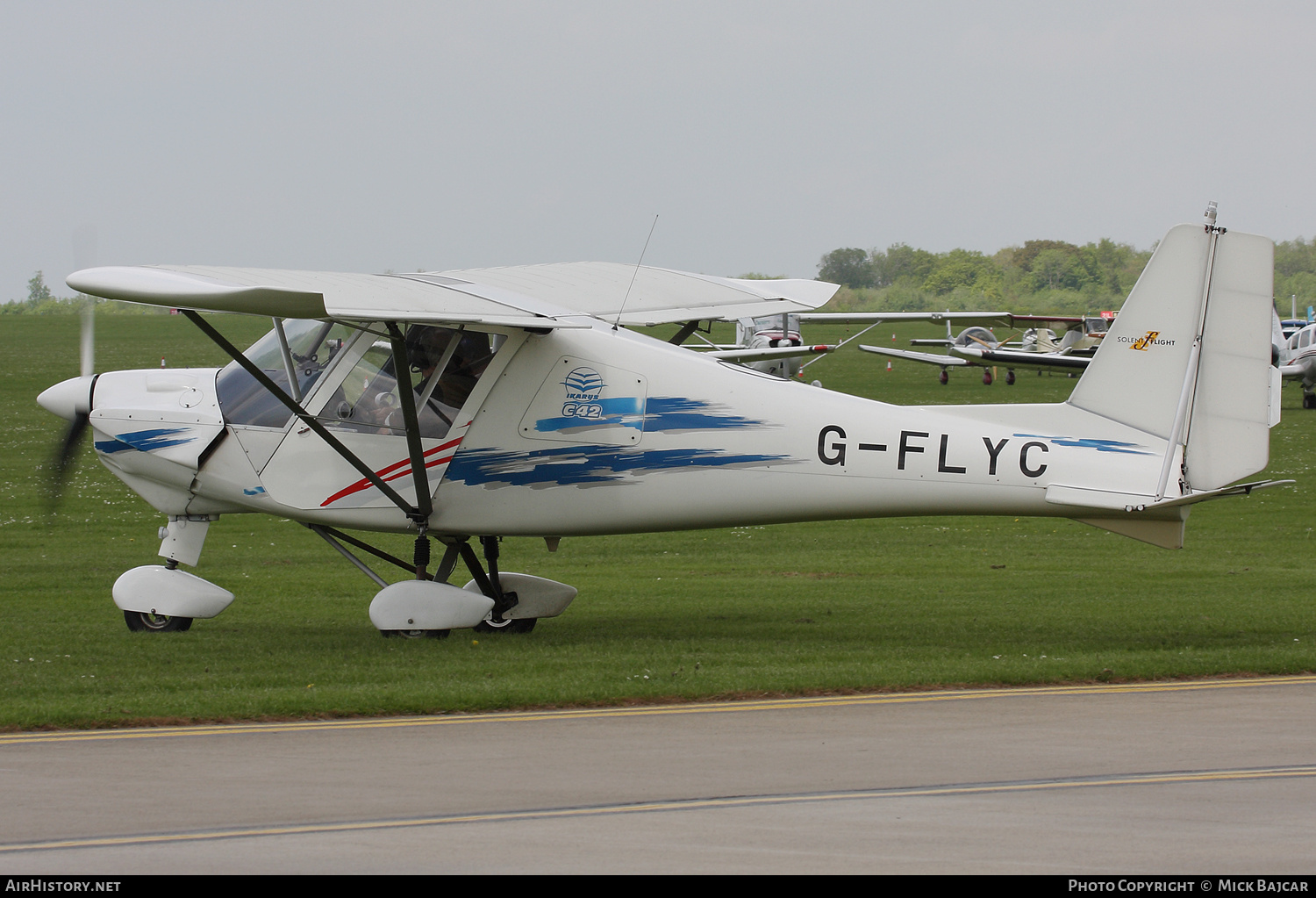 Aircraft Photo of G-FLYC | Comco Ikarus C42 | Solent Flight | AirHistory.net #684397