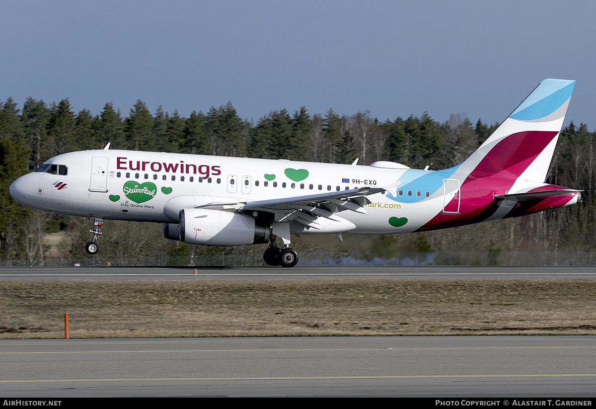 Aircraft Photo of 9H-EXQ | Airbus A319-132 | Eurowings | AirHistory.net #684416
