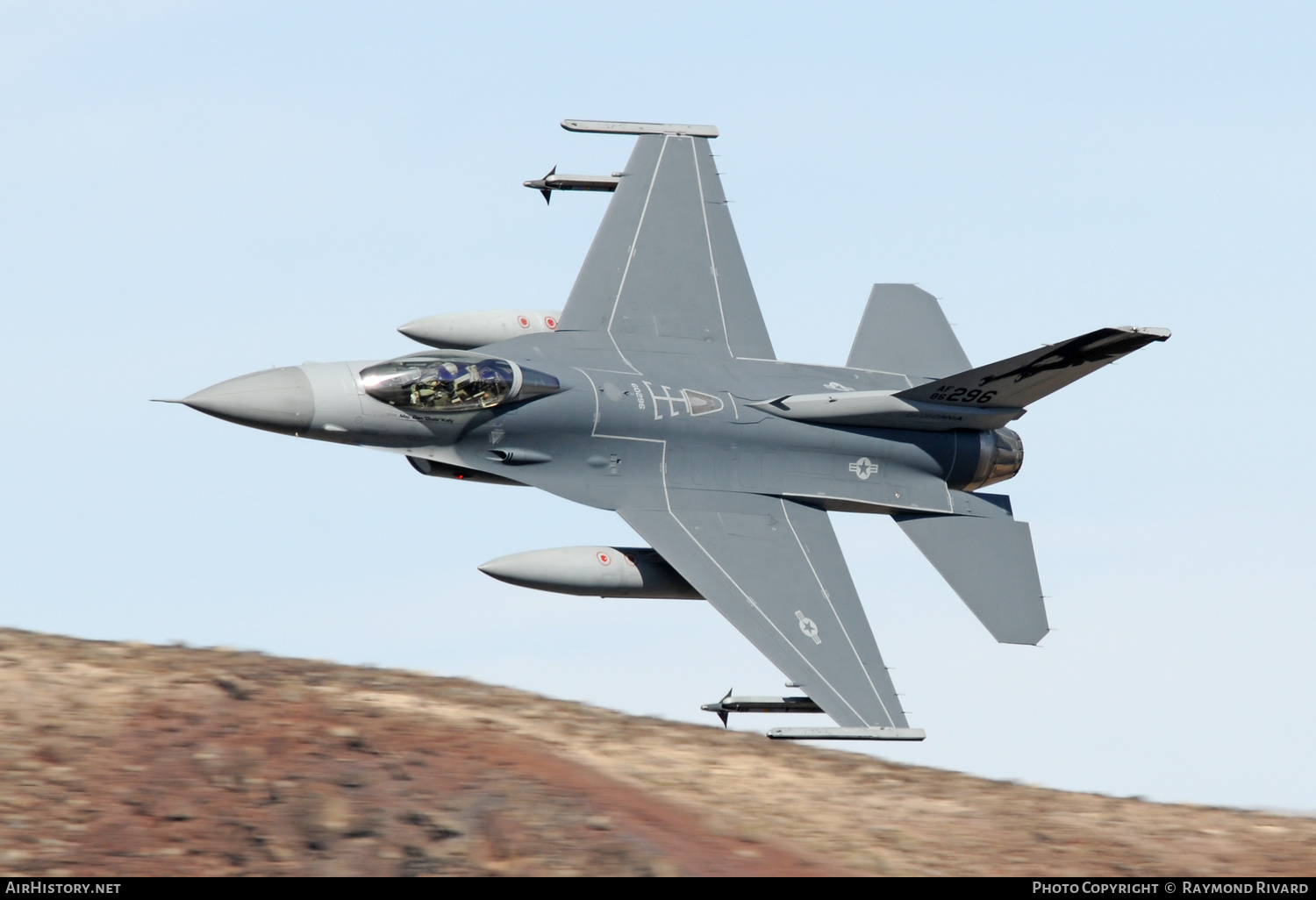 Aircraft Photo of 86-0296 / AF86-296 | General Dynamics F-16C Fighting Falcon | USA - Air Force | AirHistory.net #684422