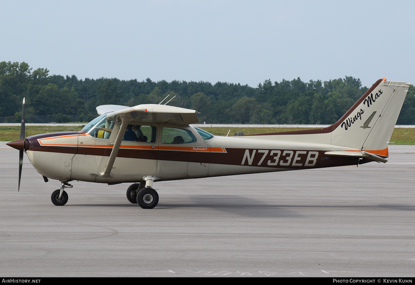 Aircraft Photo of N733EB | Cessna 172N Skyhawk II | Wings Max | AirHistory.net #684424
