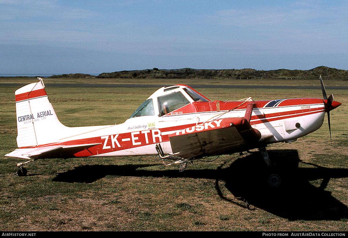 Aircraft Photo of ZK-ETR | Cessna T188C Ag Husky | Central Aerial Co-Op Society | AirHistory.net #684429