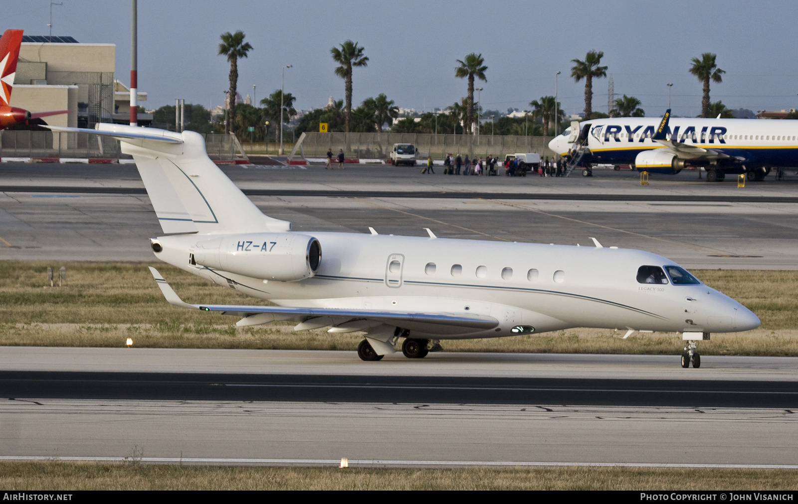 Aircraft Photo of HZ-A7 | Embraer EMB-550 Legacy 500 | AirHistory.net #684433