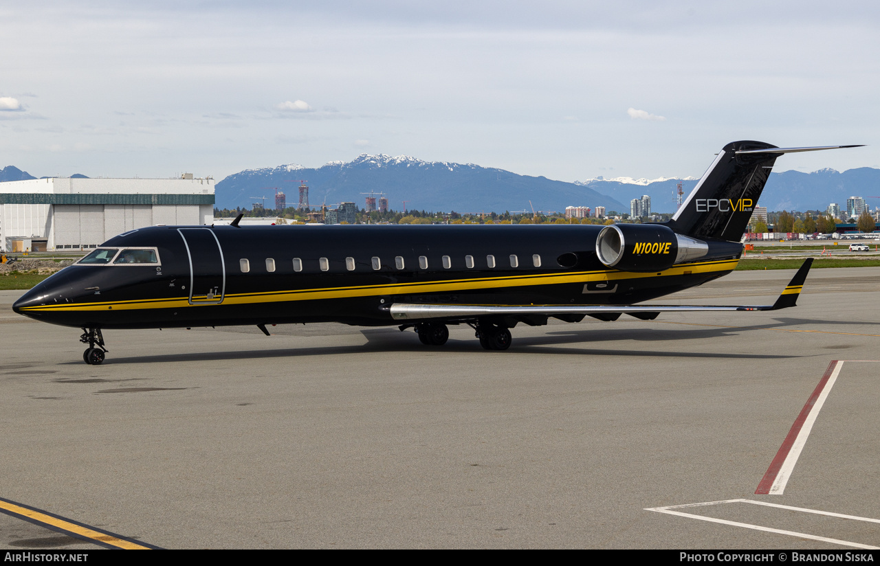 Aircraft Photo of N100VE | Bombardier Challenger 850 (CRJ-200SE/CL-600-2B19) | EPCVIP Air | AirHistory.net #684456