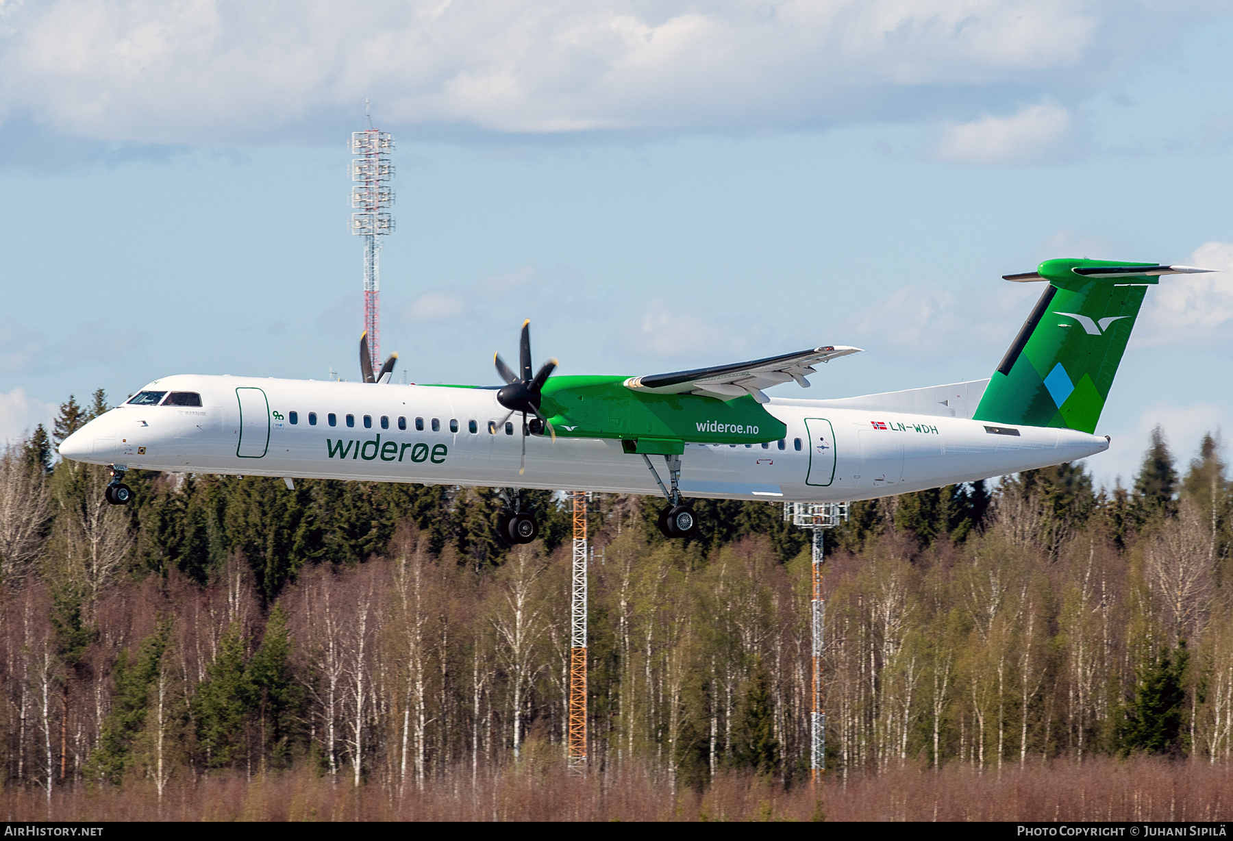 Aircraft Photo of LN-WDH | Bombardier DHC-8-402 Dash 8 | Widerøe | AirHistory.net #684458