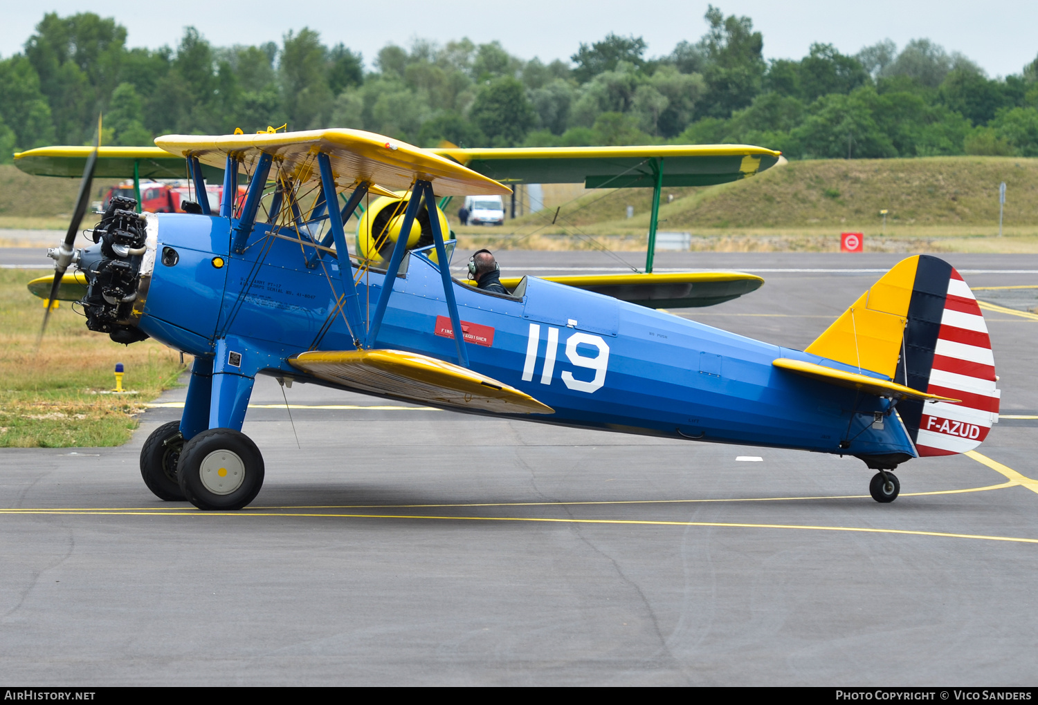 Aircraft Photo of F-AZUD / 41-8047 | Stearman PT-17 Kaydet (A75N1) | USA - Air Force | AirHistory.net #684459