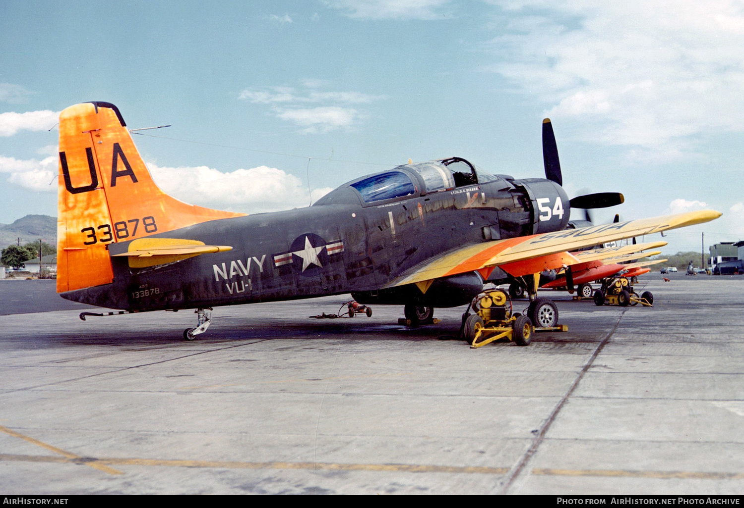 Aircraft Photo of 133878 / 33878 | Douglas AD-5 Skyraider | USA - Navy | AirHistory.net #684467