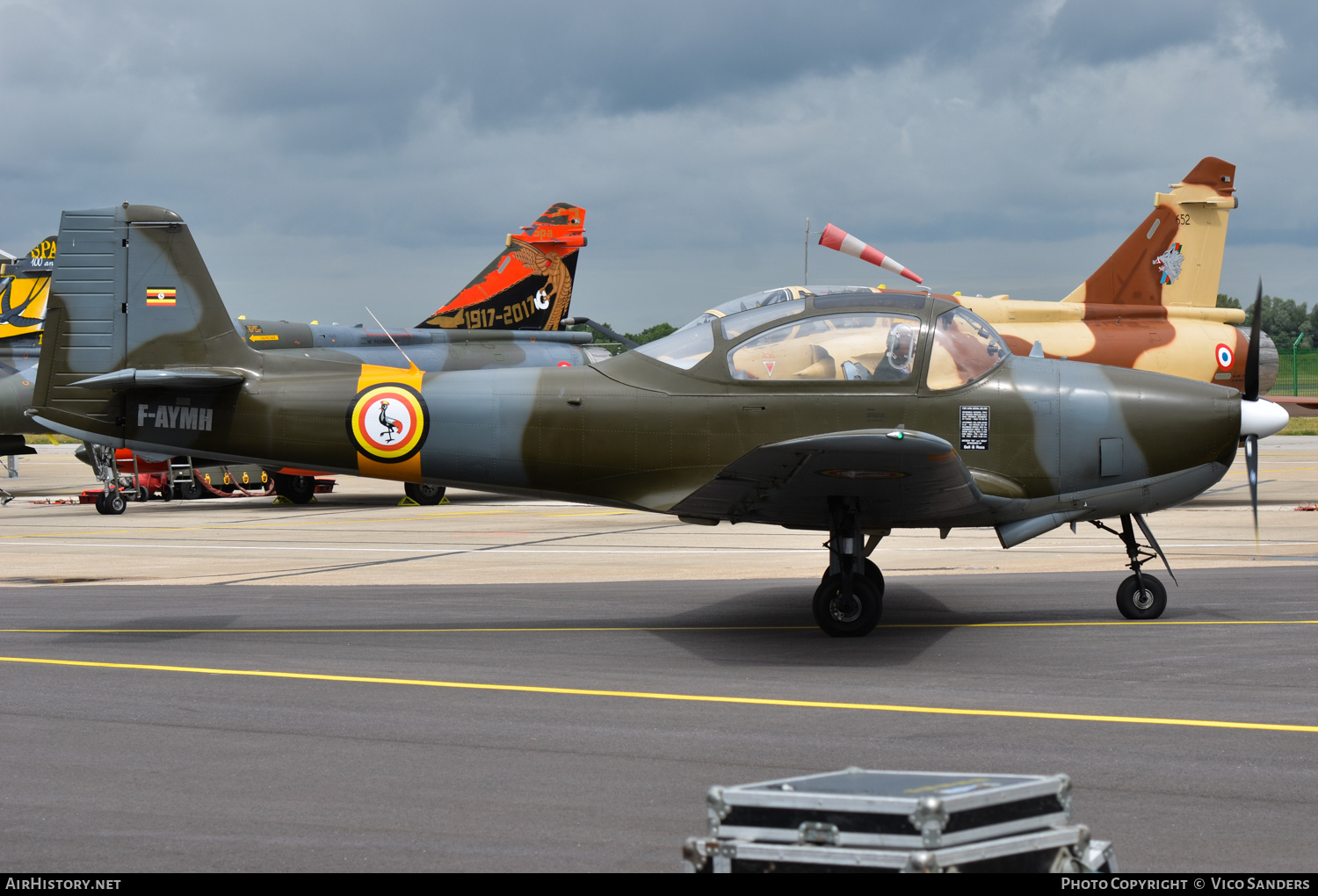 Aircraft Photo of F-AYMH | Focke-Wulf FWP-149D | Uganda - Air Force | AirHistory.net #684471