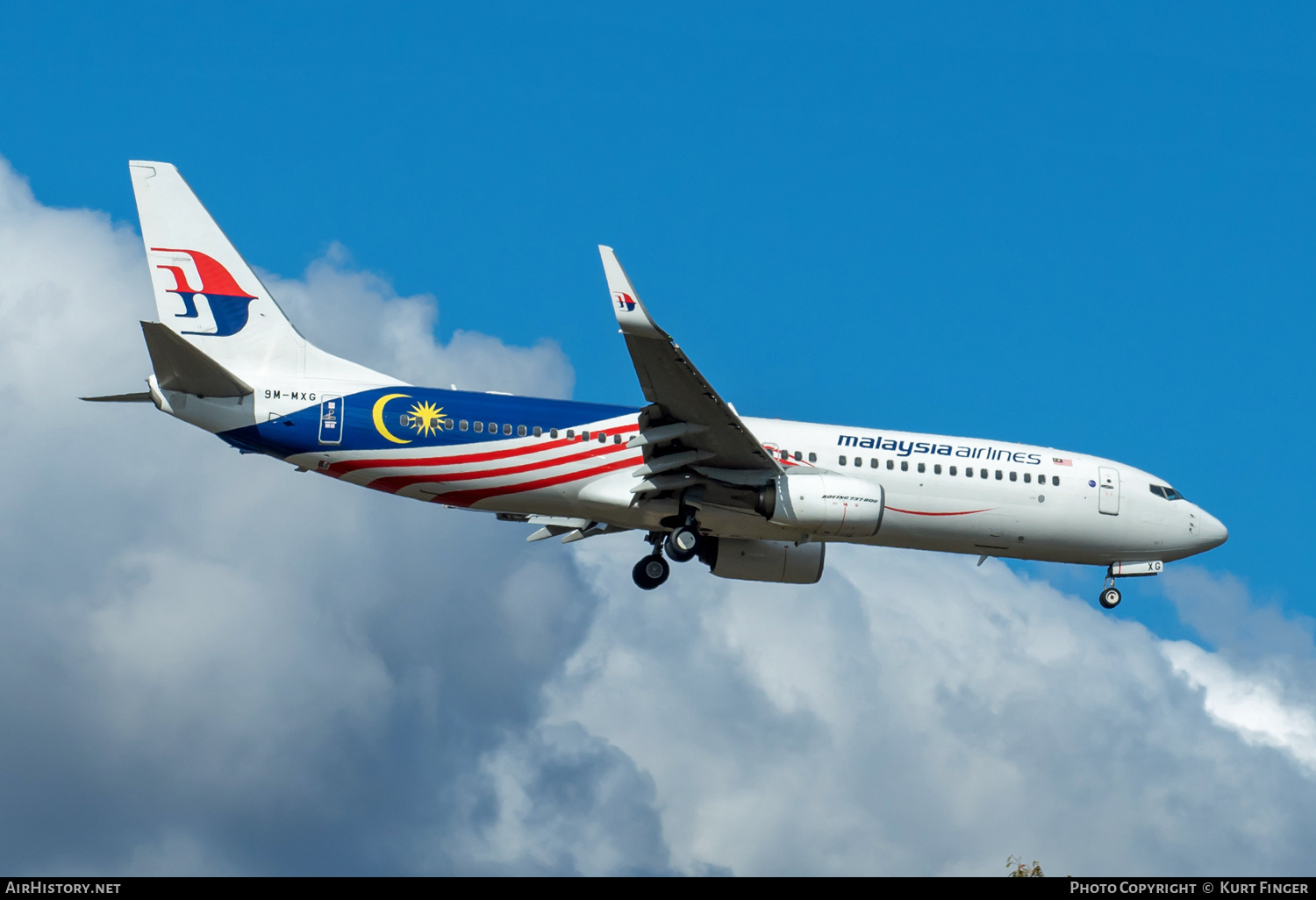 Aircraft Photo of 9M-MXG | Boeing 737-8H4 | Malaysia Airlines | AirHistory.net #684478