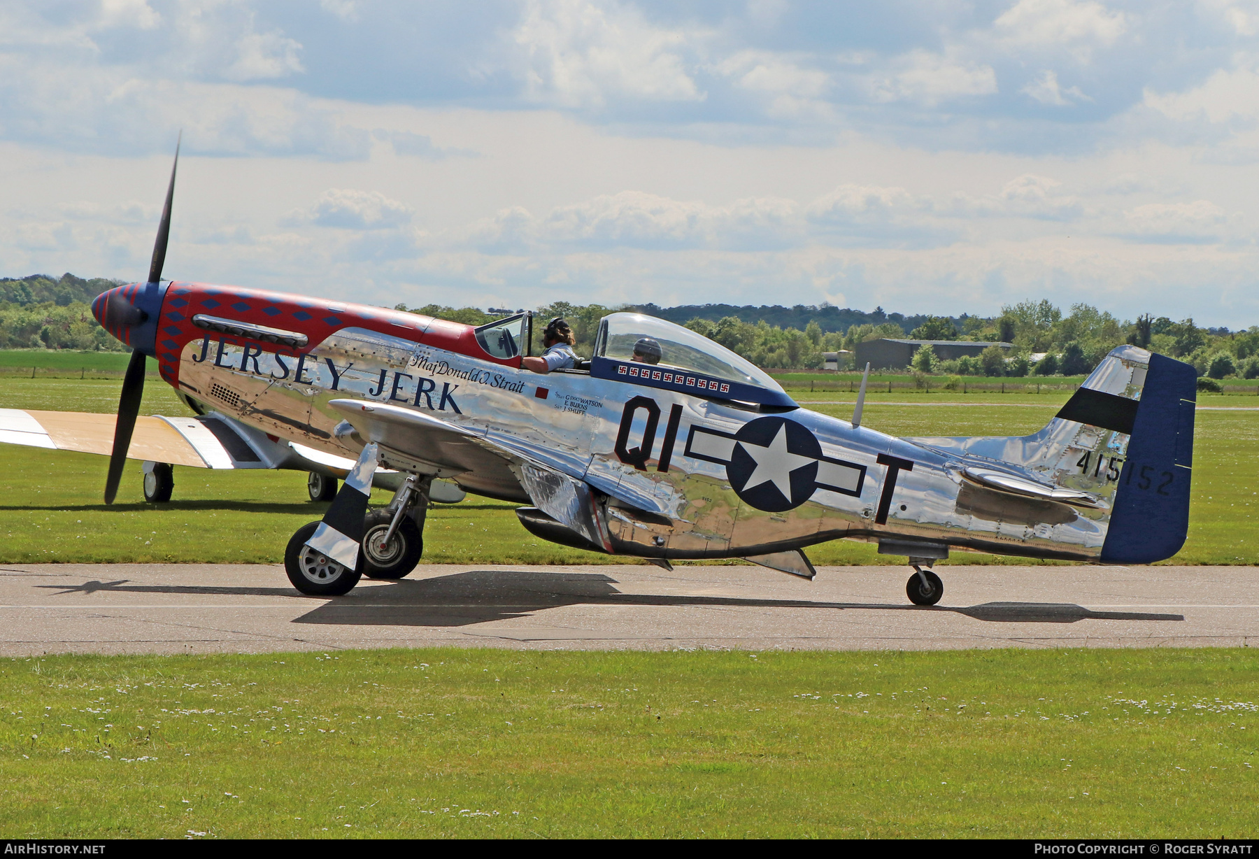 Aircraft Photo of G-JERK / 415152 | Commonwealth CA-18 Mustang 21 (P-51D) | USA - Air Force | AirHistory.net #684502