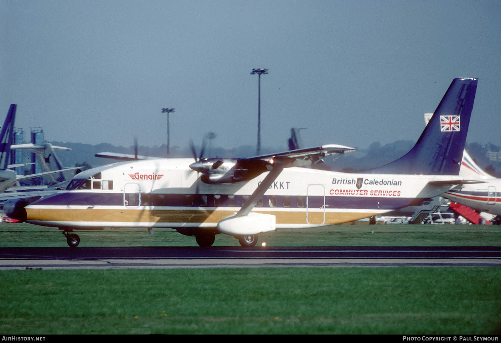 Aircraft Photo of G-BKKT | Short 360-100 | Genair | AirHistory.net #684514