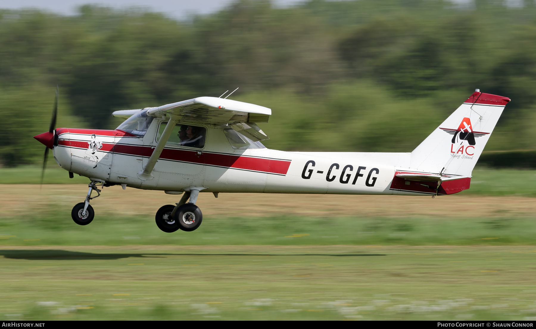 Aircraft Photo of G-CGFG | Cessna 152 | LAC Flying School | AirHistory.net #684515