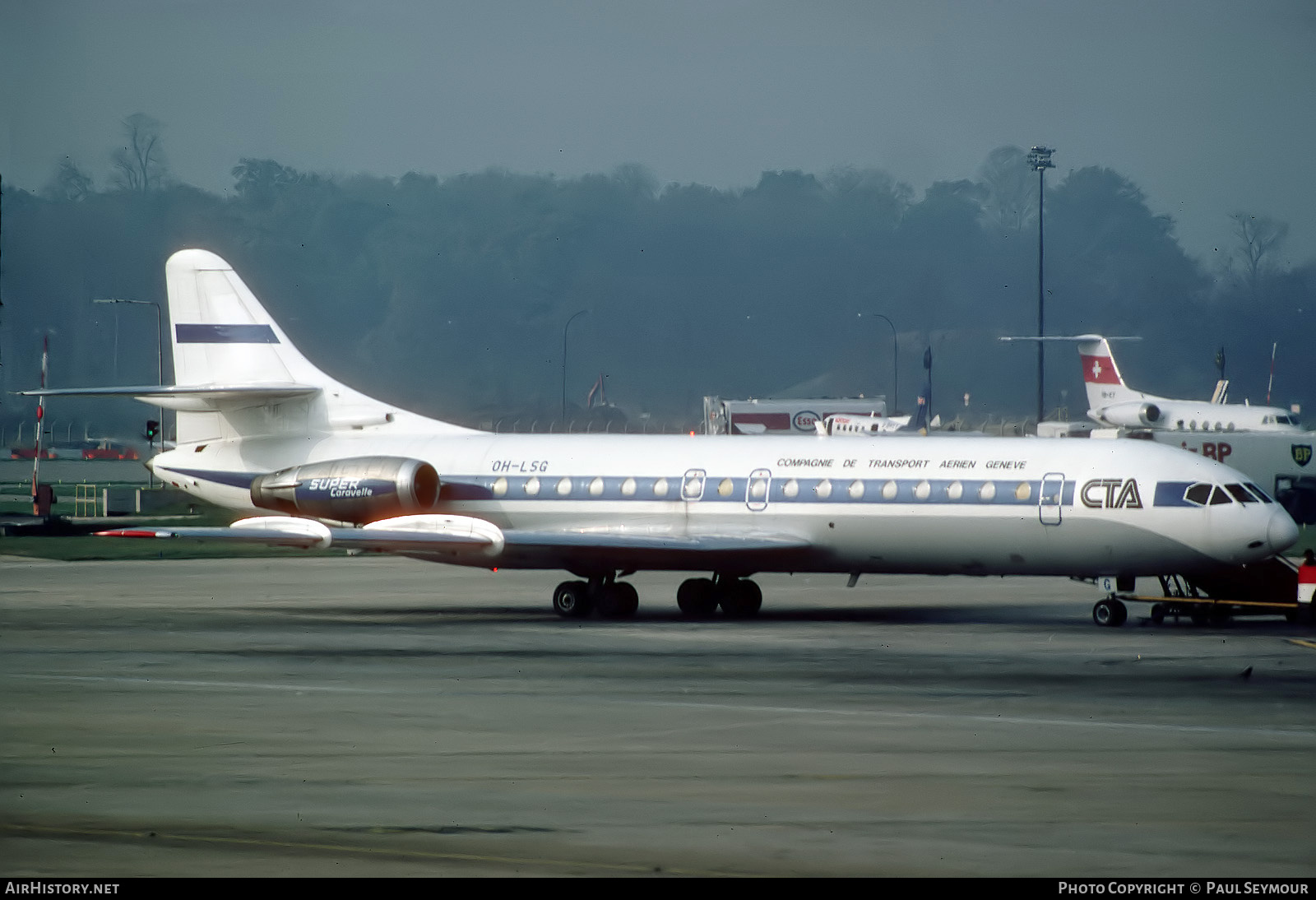 Aircraft Photo of OH-LSG | Sud SE-210 Caravelle 10B3 Super B | CTA - Compagnie de Transport Aérien | AirHistory.net #684538