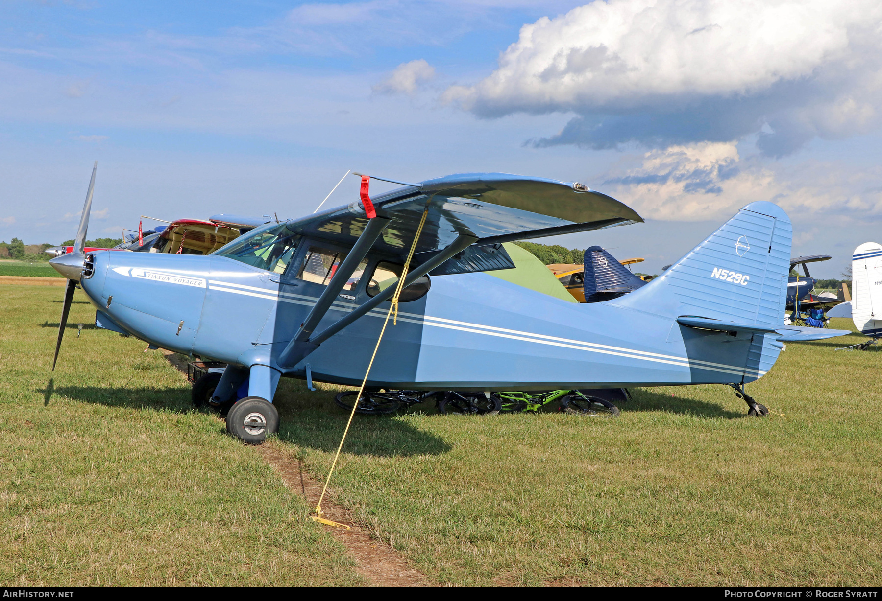 Aircraft Photo of N529C | Stinson 108-3 Voyager | AirHistory.net #684542