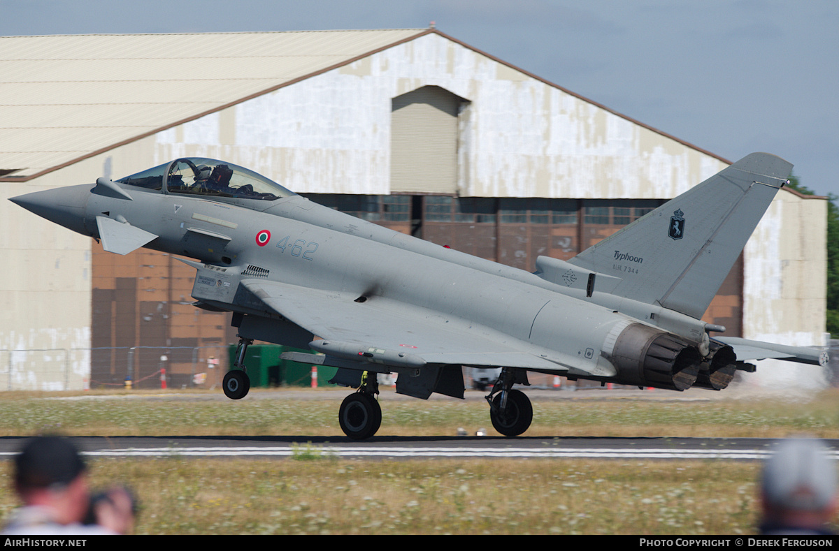 Aircraft Photo of MM7344 | Eurofighter F-2000A Typhoon | Italy - Air Force | AirHistory.net #684549