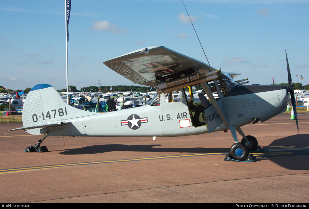Aircraft Photo of G-VNAM / 0-14781 | Cessna O-1A Bird Dog | USA - Air Force | AirHistory.net #684577
