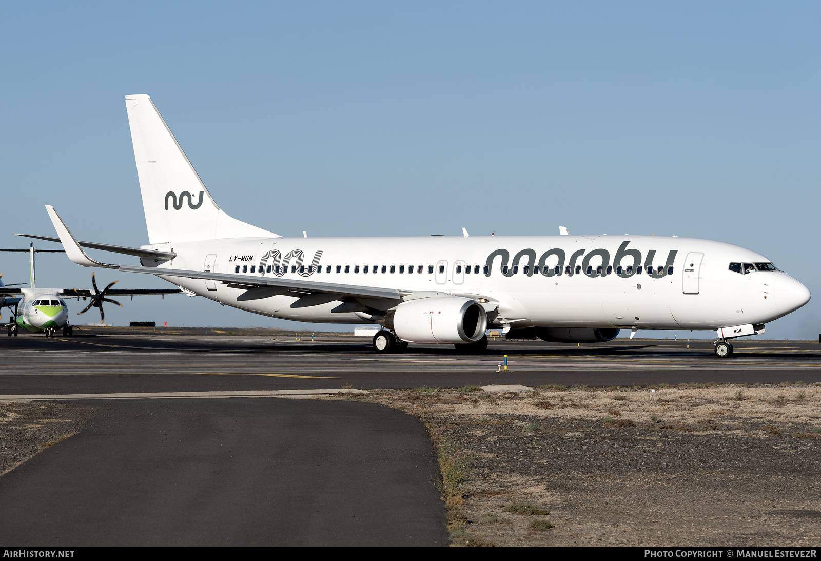 Aircraft Photo of LY-MGM | Boeing 737-8EH | Marabu Airlines | AirHistory.net #684616