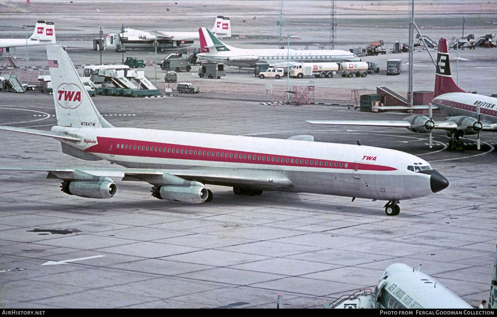Aircraft Photo of N764TW | Boeing 707-331 | Trans World Airlines - TWA | AirHistory.net #684633