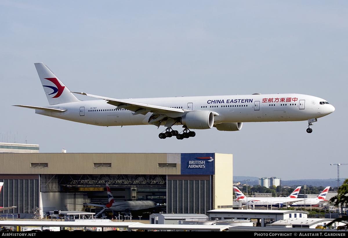 Aircraft Photo of B-7367 | Boeing 777-300/ER | China Eastern Airlines | AirHistory.net #684654