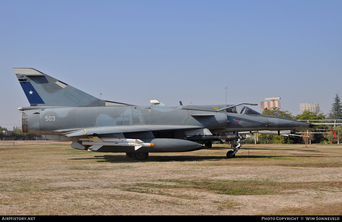 Aircraft Photo of 503 | Dassault Mirage 50CN Pantera | Chile - Air Force | AirHistory.net #684683