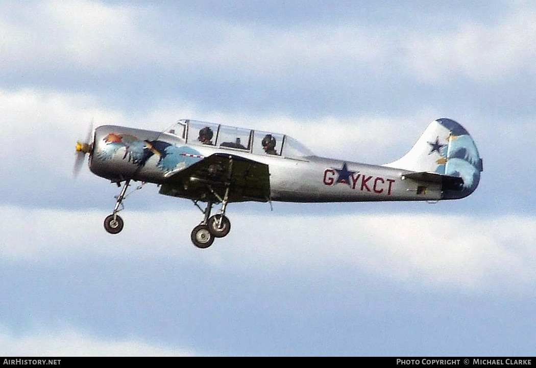 Aircraft Photo of G-YKCT | Yakovlev Yak-52 | AirHistory.net #684686
