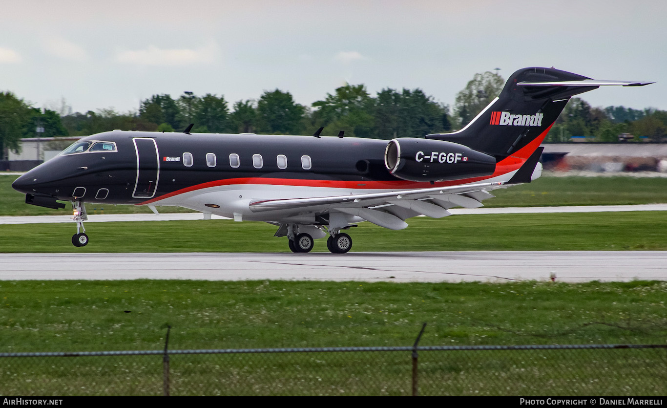 Aircraft Photo of C-FGGF | Bombardier Challenger 300 (BD-100-1A10) | Brandt Group | AirHistory.net #684696