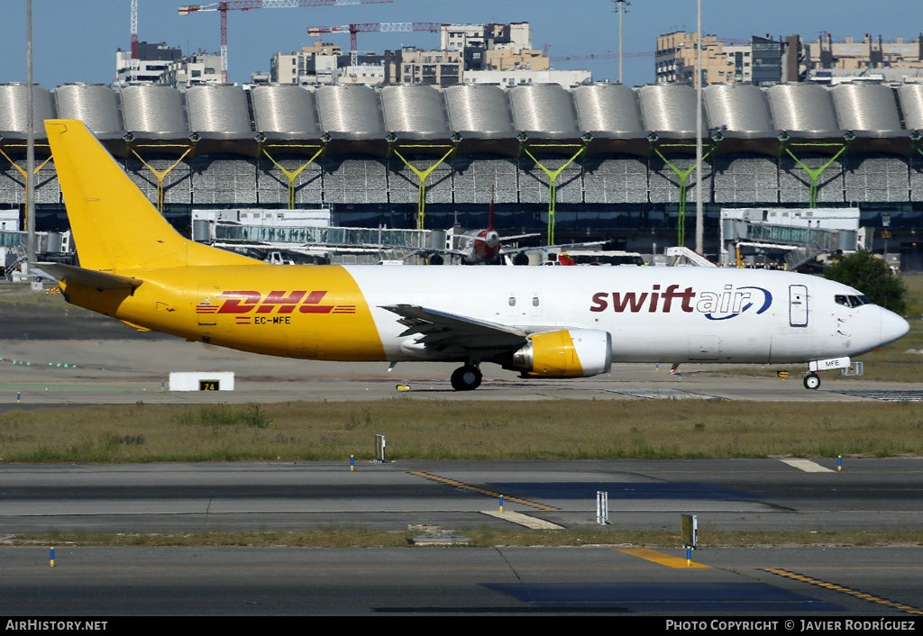 Aircraft Photo of EC-MFE | Boeing 737-476(SF) | Swiftair | AirHistory.net #684699