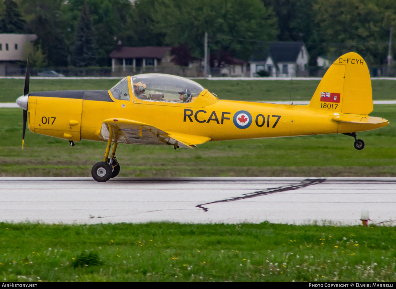 Aircraft Photo of C-FCYR / 18017 | De Havilland Canada DHC-1B-2-S3 Chipmunk | Canada - Air Force | AirHistory.net #684701