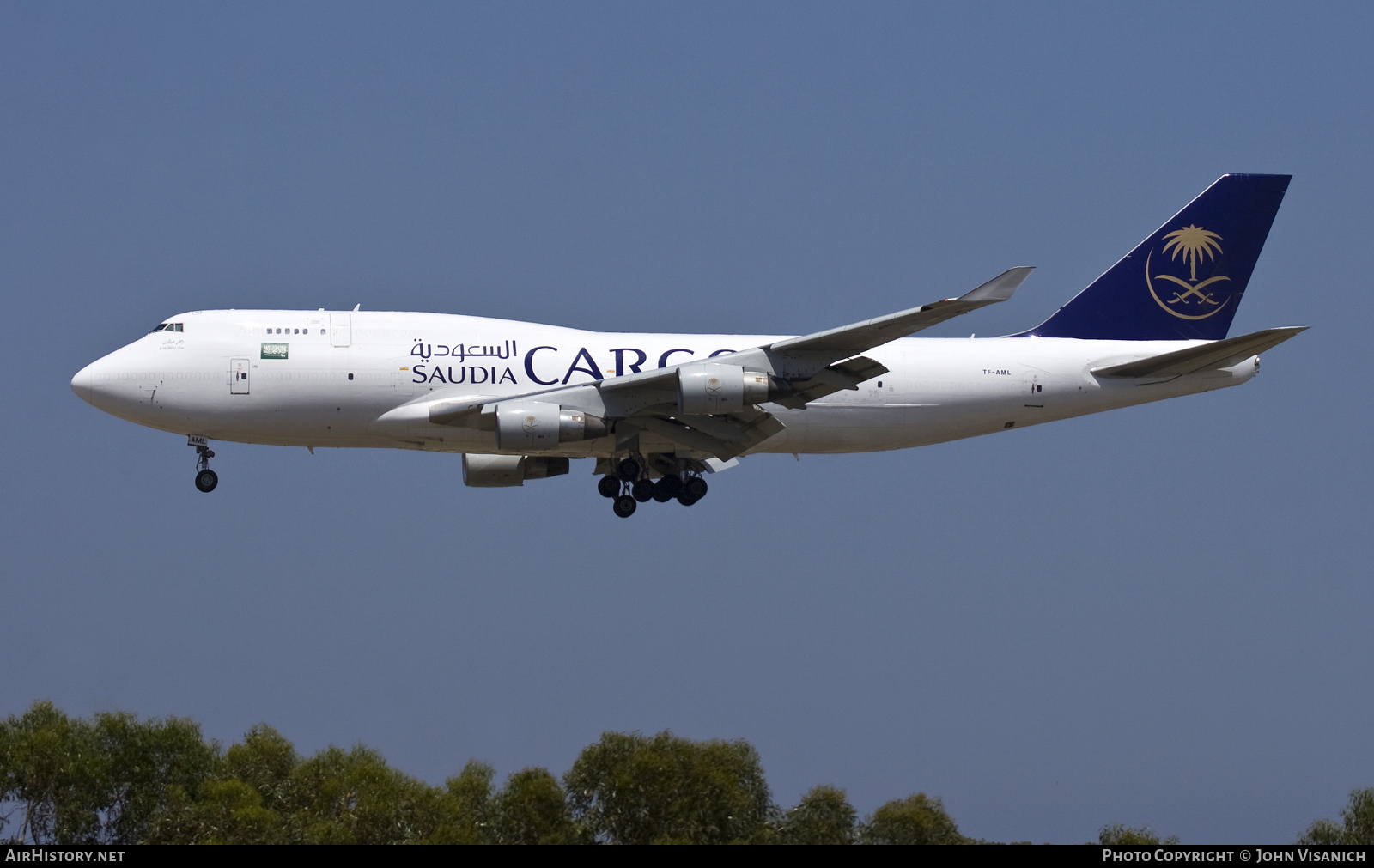 Aircraft Photo of TF-AML | Boeing 747-4H6M(BCF) | Saudia - Saudi Arabian Airlines Cargo | AirHistory.net #684736