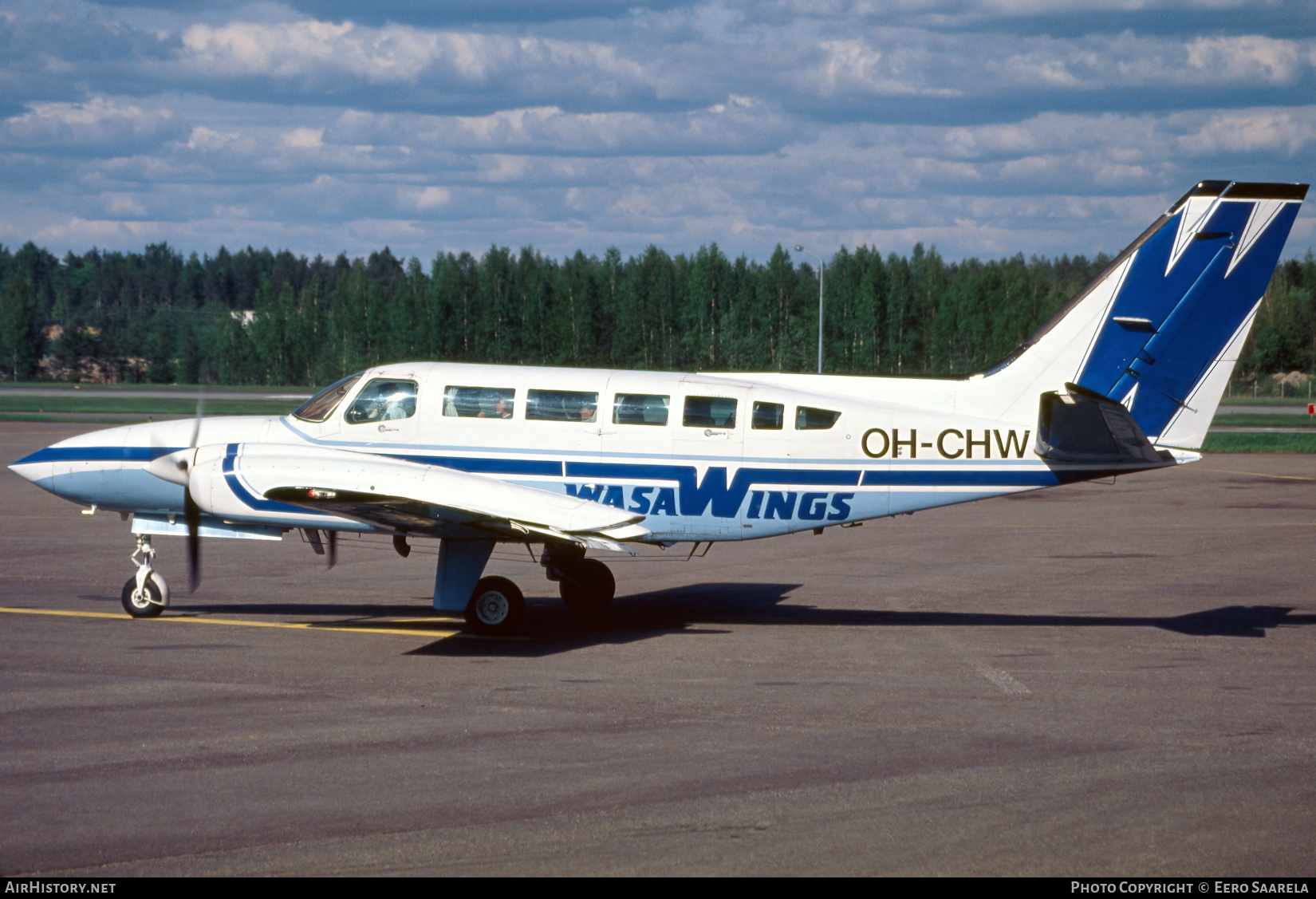 Aircraft Photo of OH-CHW | Cessna 404 Titan Ambassador | Wasawings | AirHistory.net #684739
