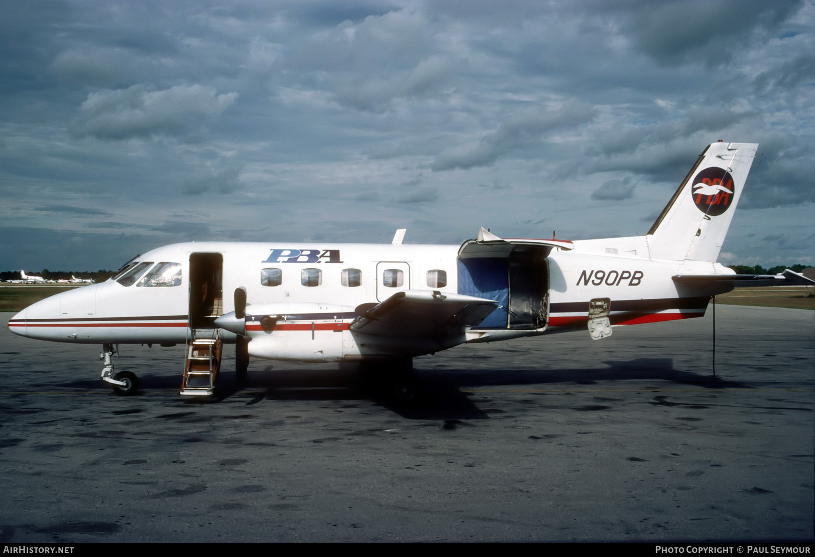 Aircraft Photo of N90PB | Embraer EMB-110P1 Bandeirante | PBA - Provincetown-Boston Airline | AirHistory.net #684744