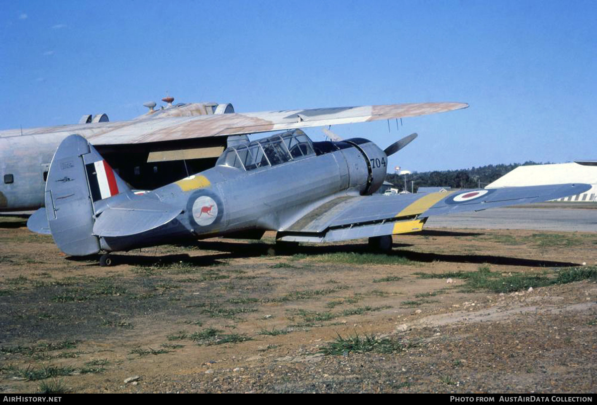 Aircraft Photo of A20-704 | Commonwealth CA-16 Wirraway III | Australia - Air Force | AirHistory.net #684748
