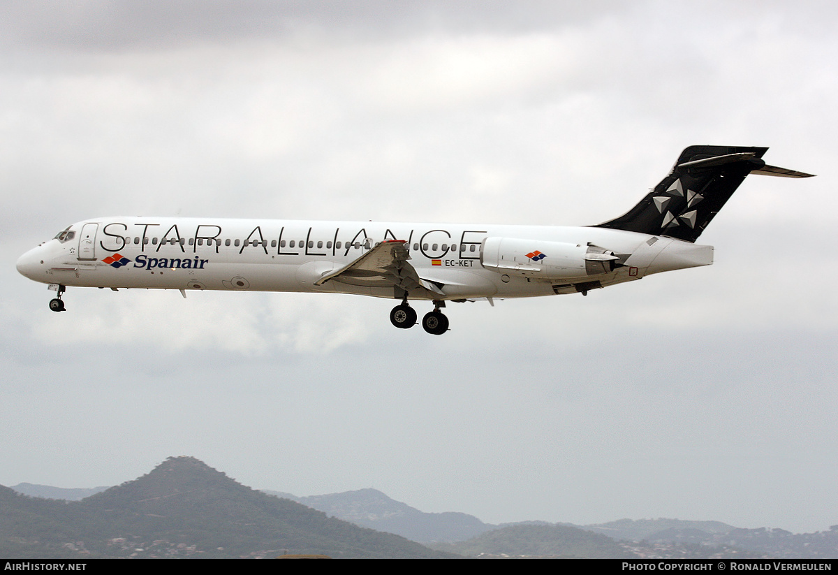 Aircraft Photo of EC-KET | McDonnell Douglas MD-87 (DC-9-87) | Spanair | AirHistory.net #684753