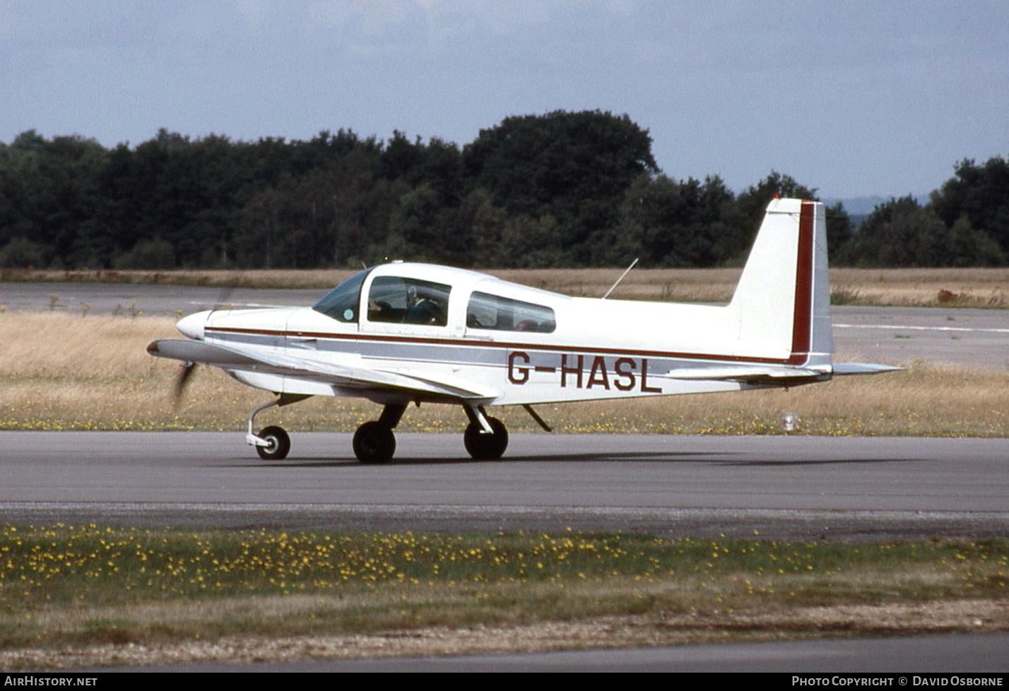 Aircraft Photo of G-HASL | Grumman American AA-5A Cheetah | AirHistory.net #684758
