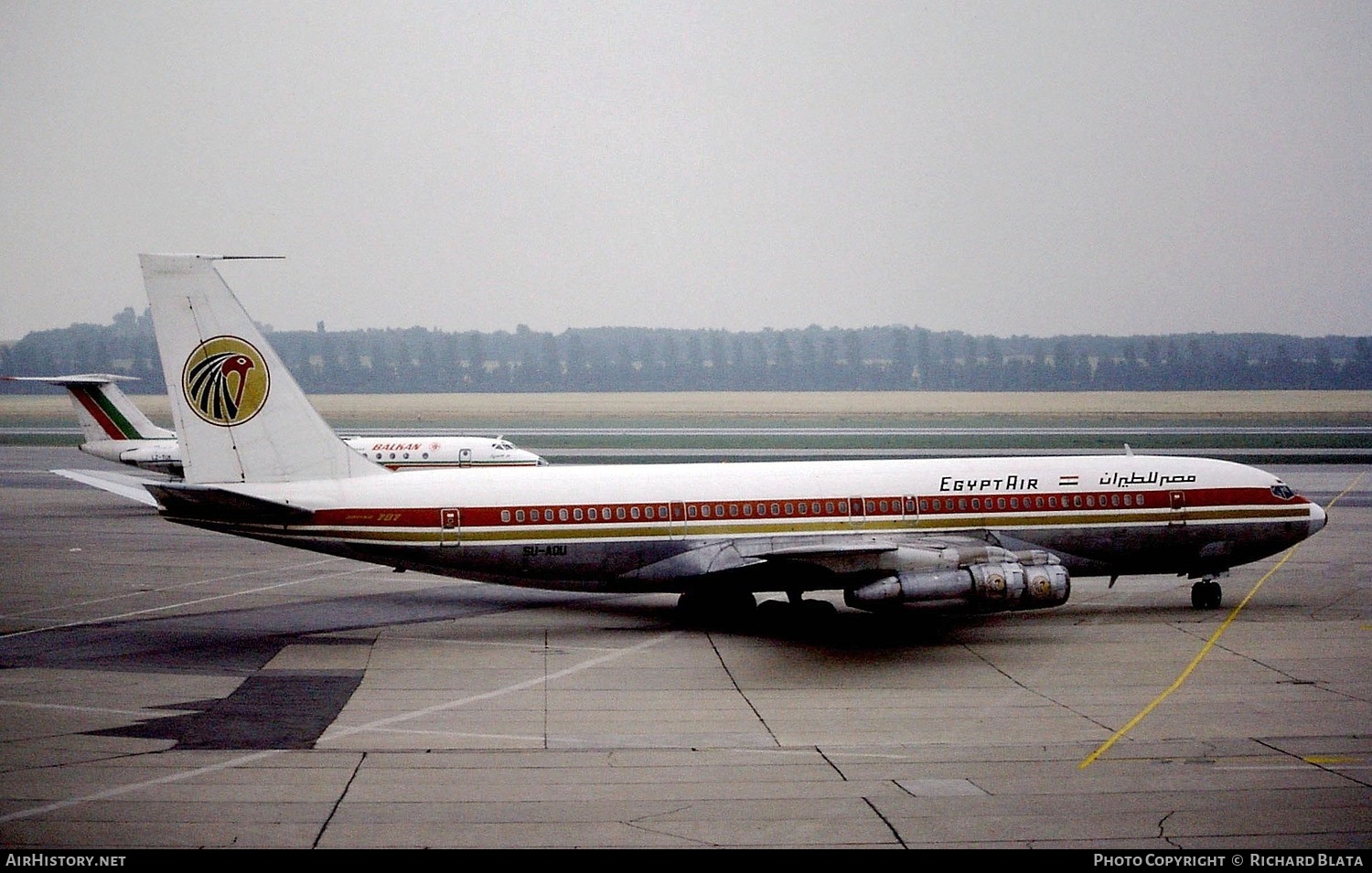 Aircraft Photo of SU-AOU | Boeing 707-366C | EgyptAir | AirHistory.net #684795