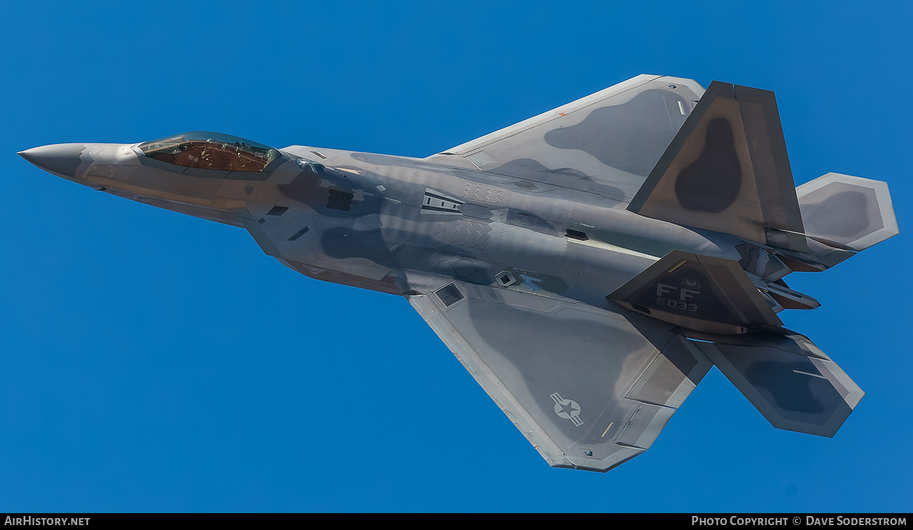Aircraft Photo of 02-4033 | Lockheed Martin F-22A Raptor | USA - Air Force | AirHistory.net #684798