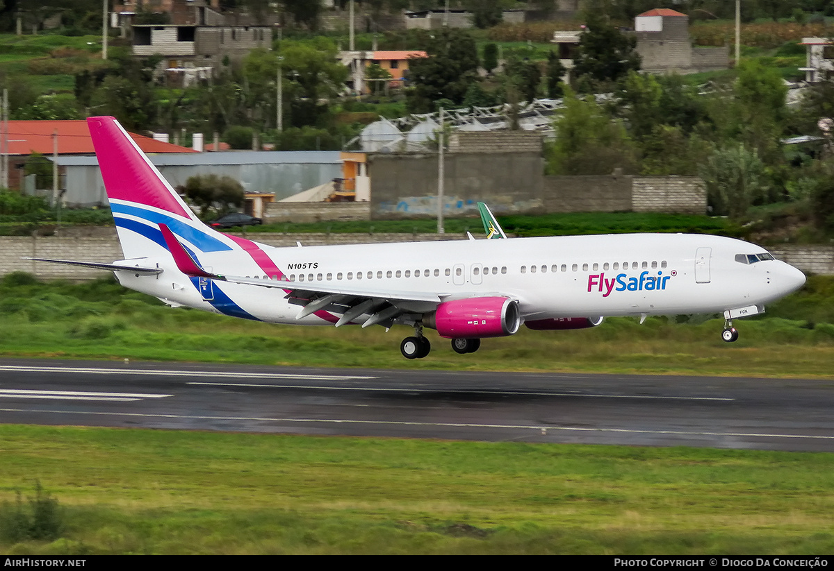 Aircraft Photo of N105TS | Boeing 737-86N | FlySafair | AirHistory.net #684804