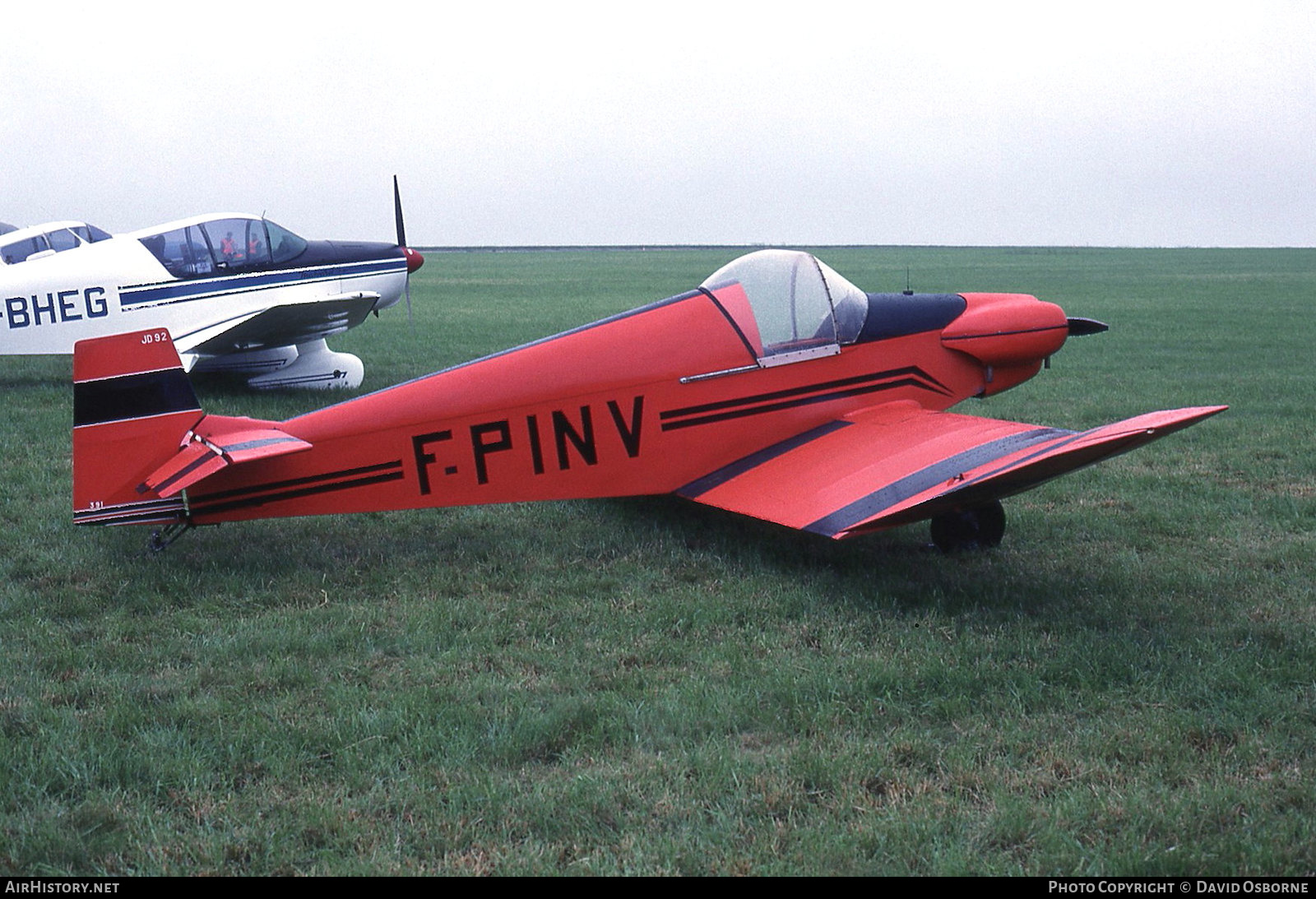 Aircraft Photo of F-PINV | Jodel D-92 Bebe | AirHistory.net #684817