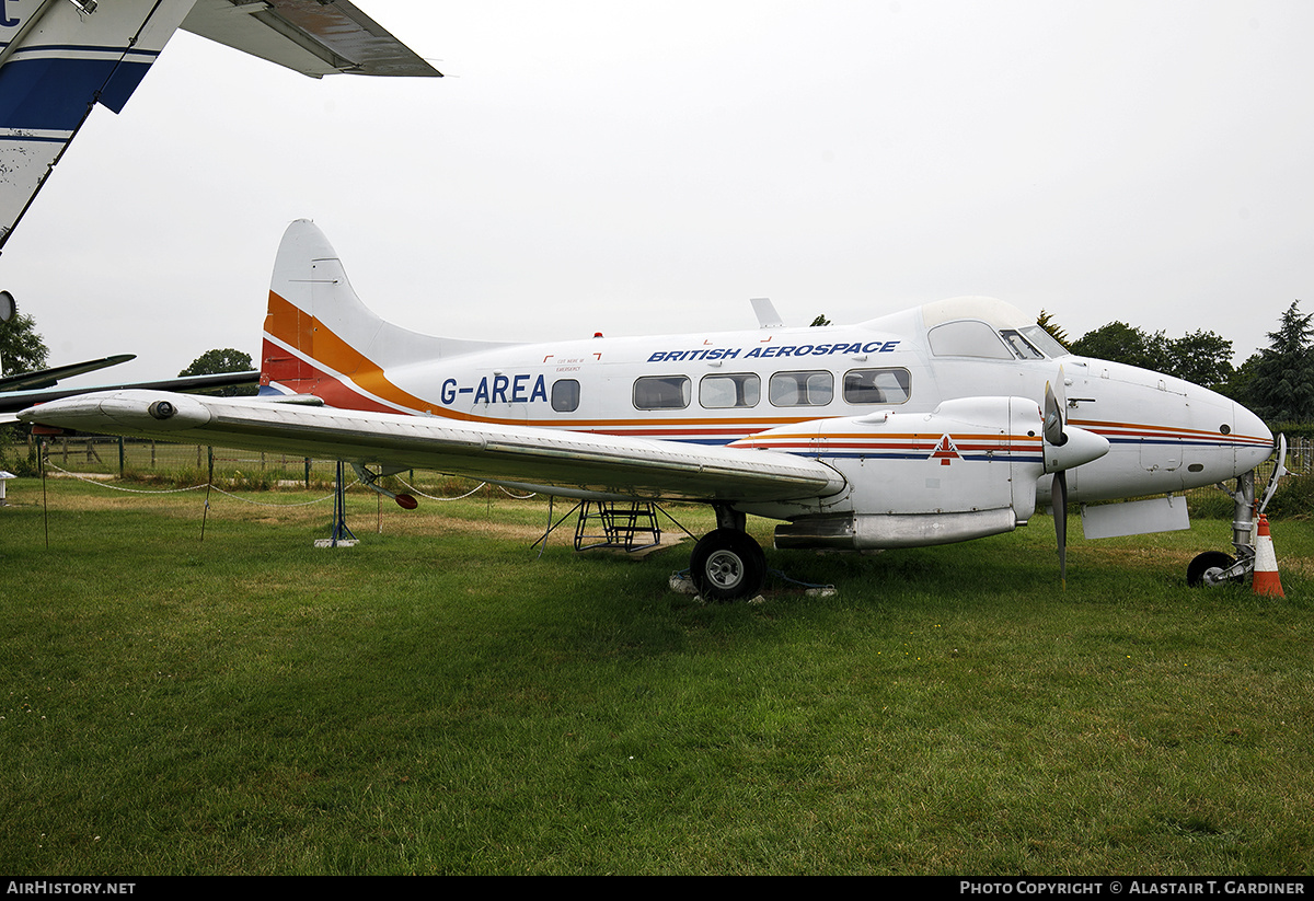 Aircraft Photo of G-AREA | De Havilland D.H. 104 Dove 8 | British Aerospace | AirHistory.net #684835