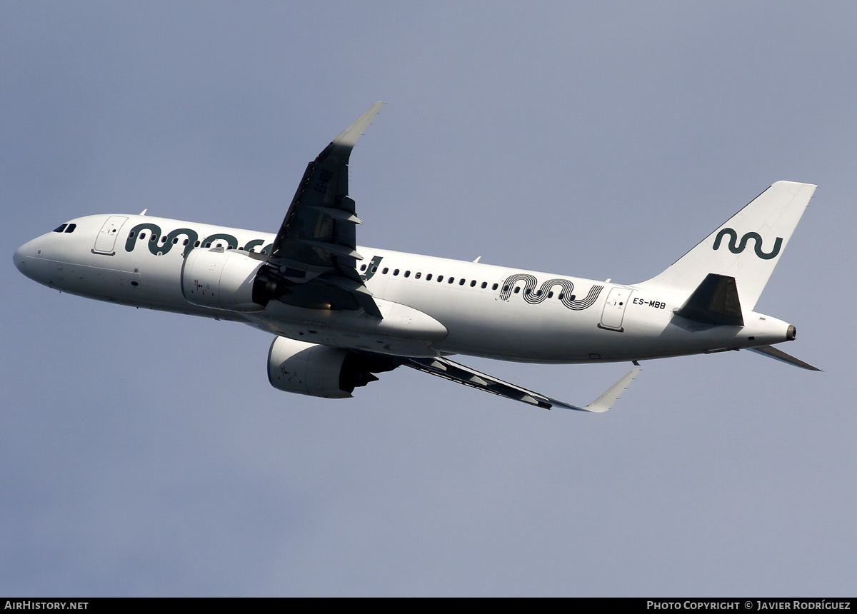 Aircraft Photo of ES-MBB | Airbus A320-271N | Marabu Airlines | AirHistory.net #684848