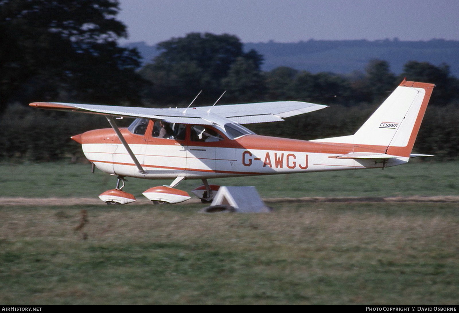 Aircraft Photo of G-AWGJ | Reims F172H Skyhawk | AirHistory.net #684861