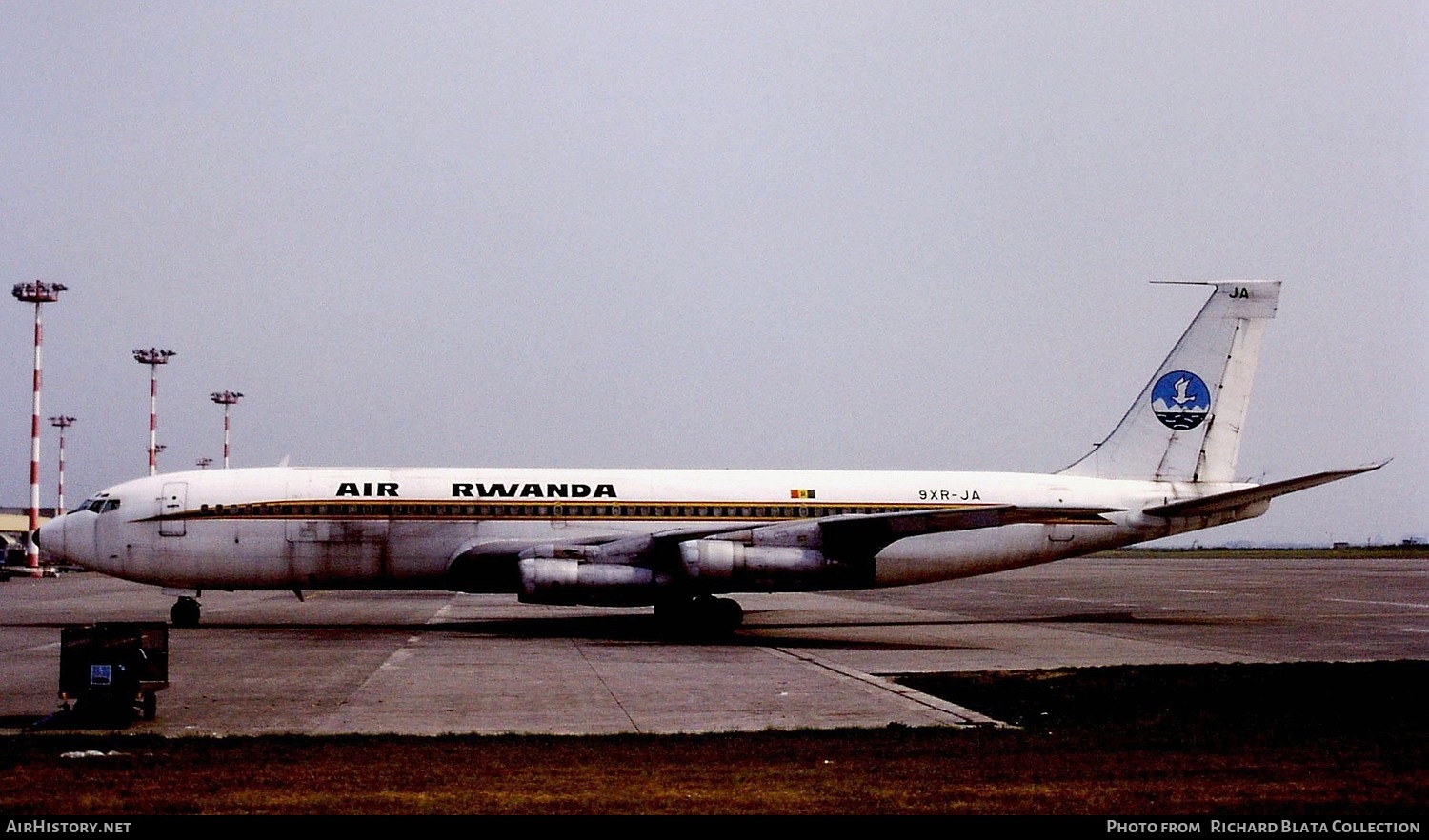 Aircraft Photo of 9XR-JA | Boeing 707-328C | Air Rwanda | AirHistory.net #684908